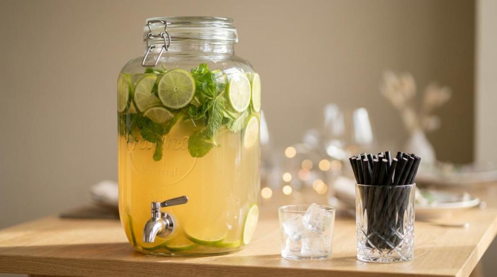 Alkoholfri cocktailpakke til event – mocktails i dispenser