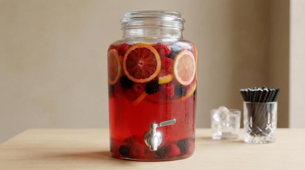 Cocktaildispenser vs. punch bowl: Hvad er bedst til selvbetjent servering?
