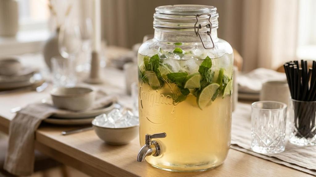 Cocktailpakke til konfirmation – elegante drinks (og alkoholfri) til 30–80 gæster