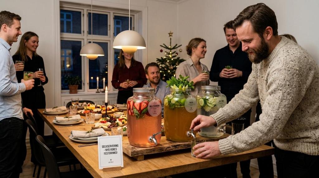 Cocktails levering i Aalborg – cocktaildispenser til events uden bartender