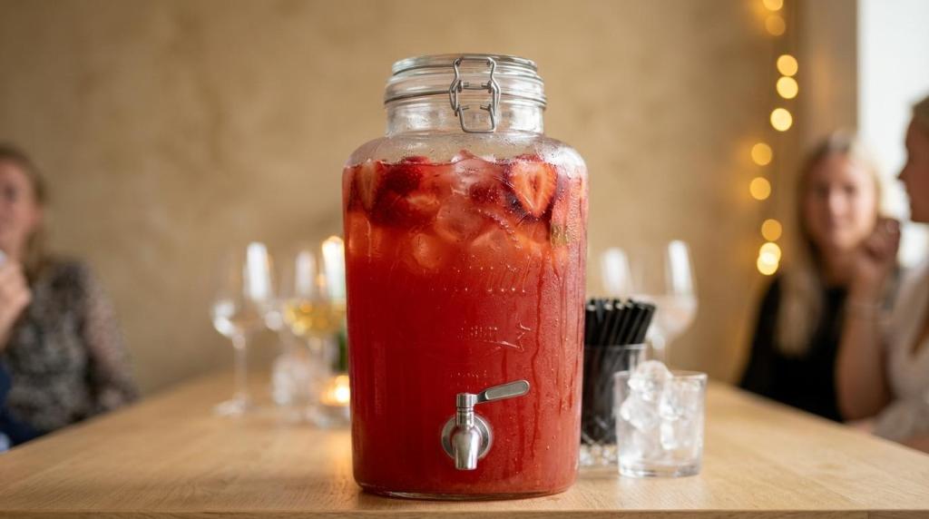 Just Serve It: Cocktails levering i Glostrup til fest