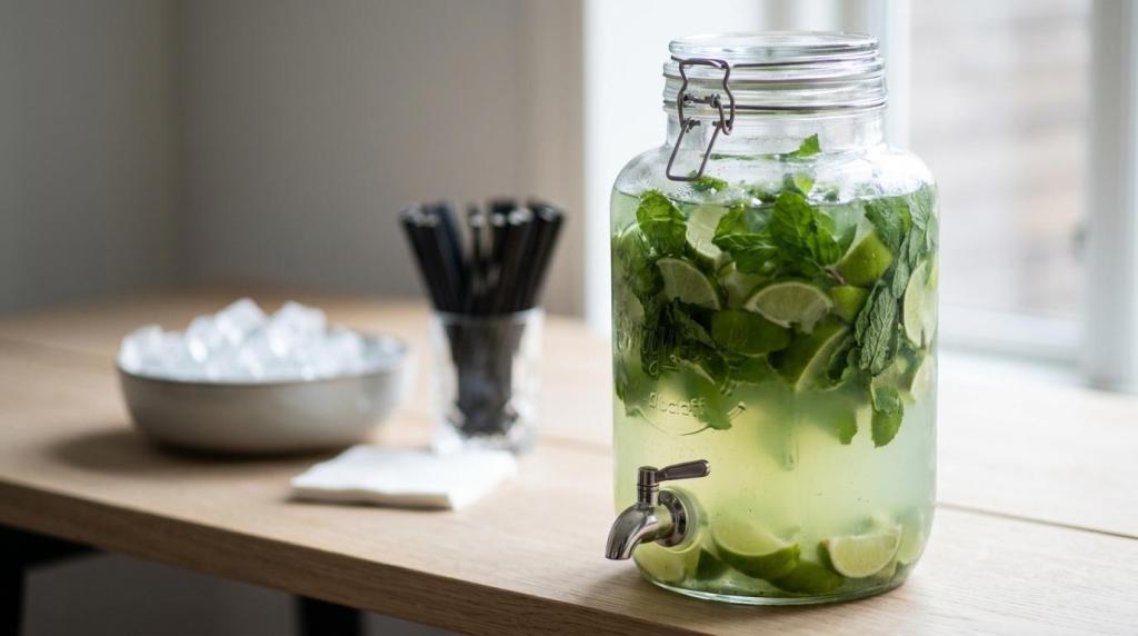 Cocktails levering i København – færdigblandede cocktails i dispenser til event
