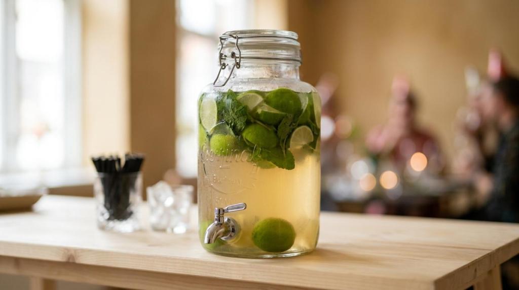 Cocktails levering i Kolding – færdigblandede cocktails i dispenser til fest og firmaevent