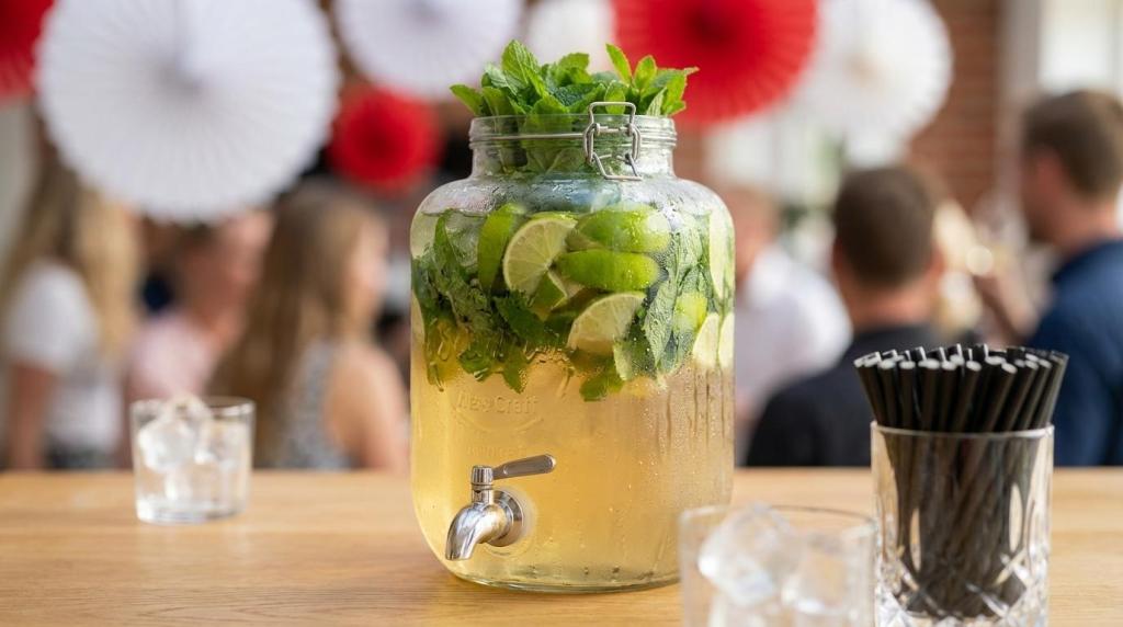 Cocktailpakke til studenterfest – nemme drinks til mange