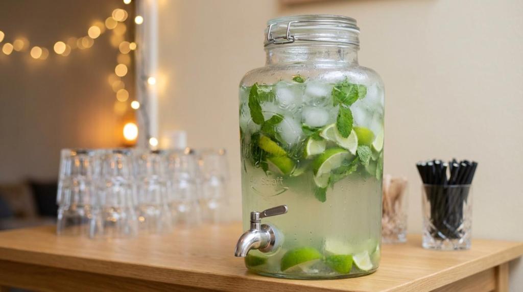 Færdigblandede cocktails levering til fest: Sådan gør du