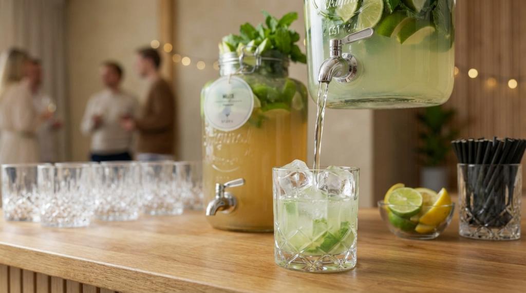 FAQ: Alt om færdigblandede cocktails til events – dispensere der fungerer i praksis