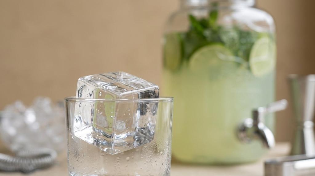 Is og fortynding i batch-cocktails: Sådan undgår du vandede drinks til fest