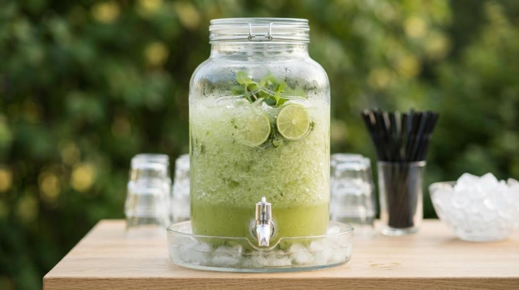 7 frozen cocktails til sommerfest der serverer hurtigt