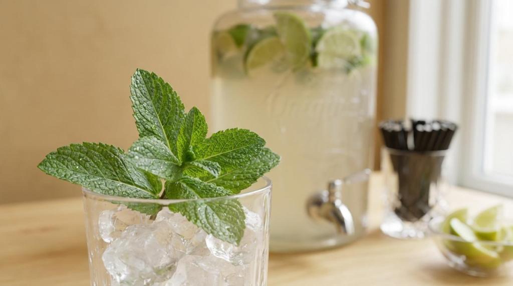 Sådan vælger du garniture og pynt til hver cocktail