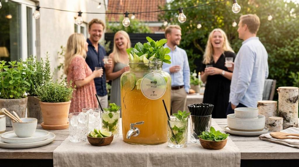 Leje bartender eller selvbetjent cocktailstation? En sammenligning