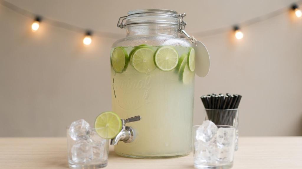 Margarita til mange gæster: virker den i dispenser?