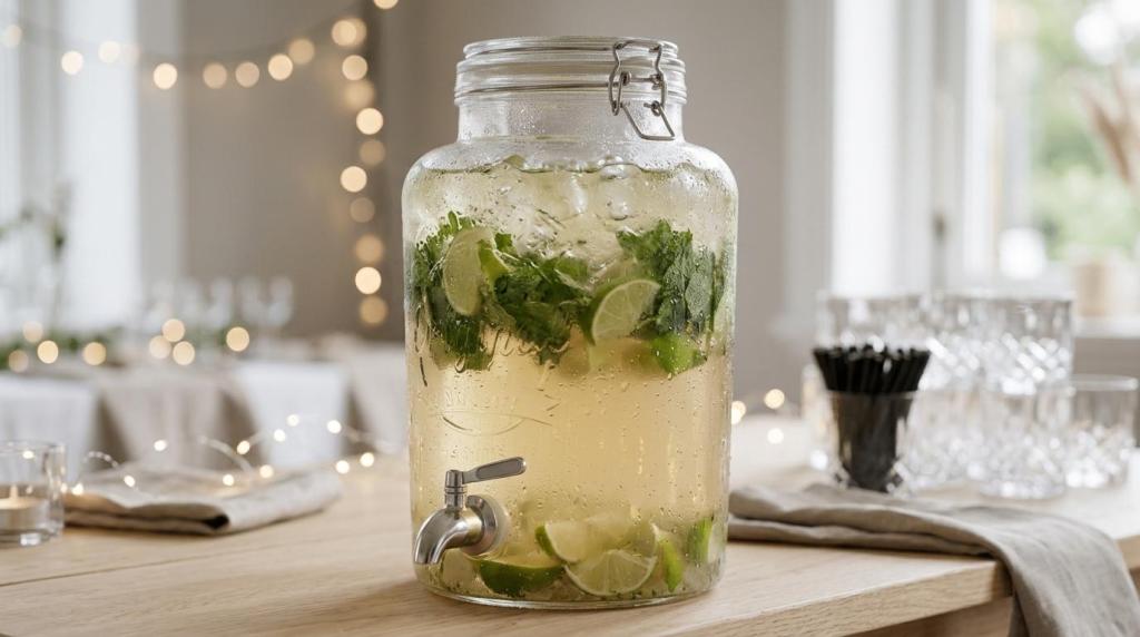 8 mocktails til bryllupsgæster