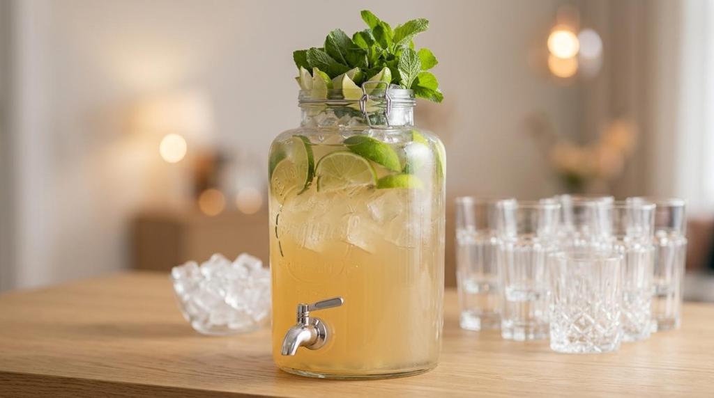 7 Moscow Mule drinks til event uden bartender der virker