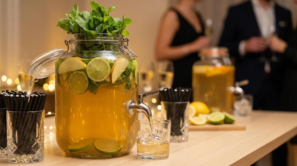 Nytårsdrinks uden ventetid: Servér til hele selskabet