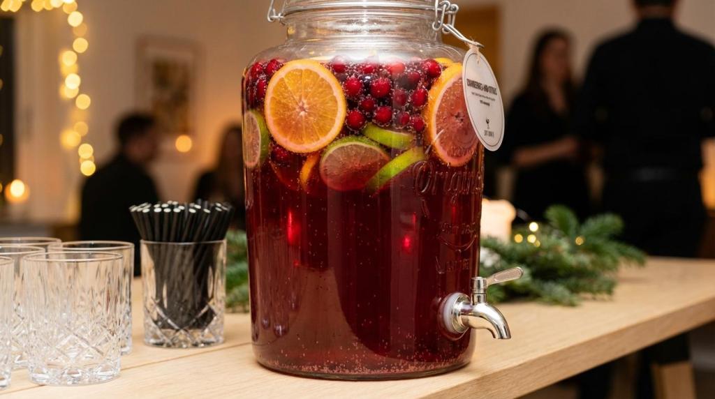 Velkomstdrink til julefrokost: Ideer med og uden alkohol