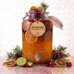 Appelsin-Gløgg | Kold Jule Cocktail med vodka, appelsin og julekrydderier