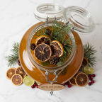 Appelsin-Gløgg | Kold Jule Cocktail med vodka, appelsin og julekrydderier