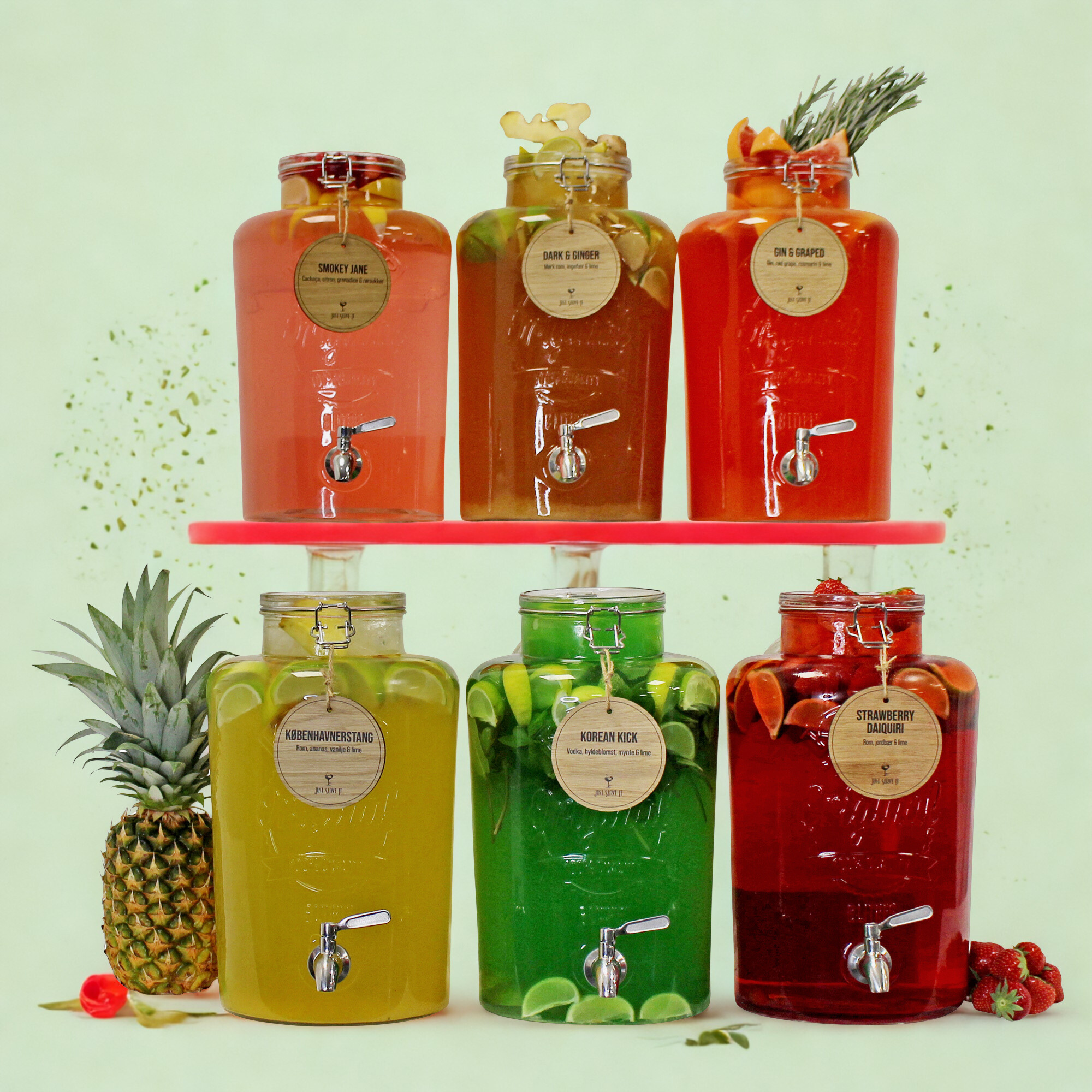 Pakkeløsning 70 liter (80-90 gæster)