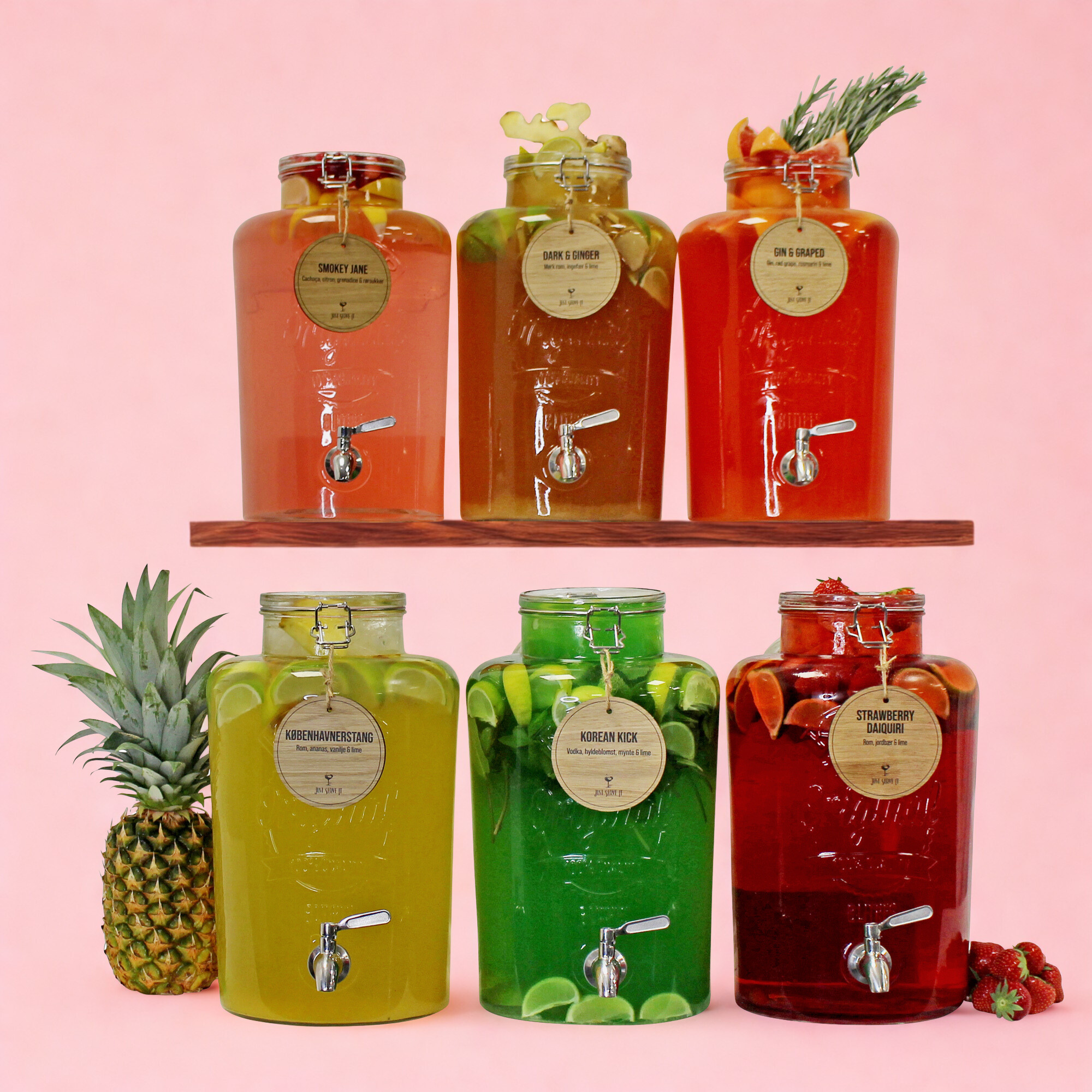 60 liter cocktails til 70 til 80 gæster