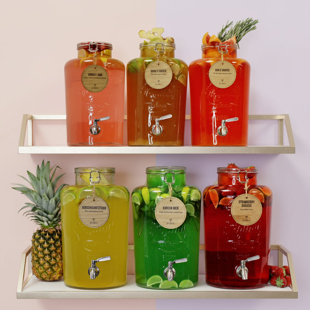 pakkeløsning med 60 liter cocktails