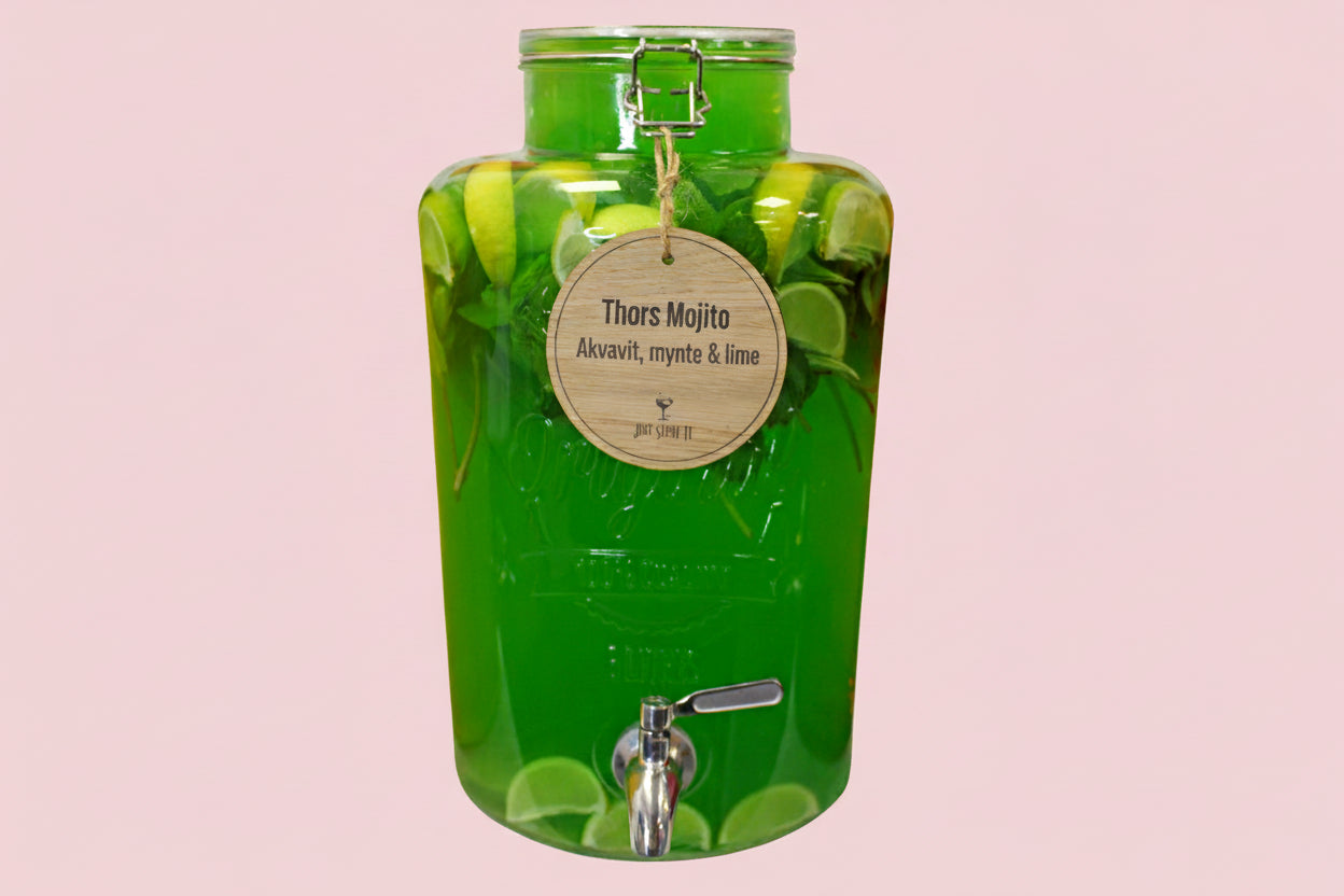 Thors Mojito - cocktail med akvavit